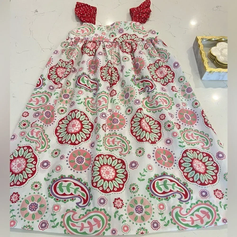 THIS and THAT Christmas Dress little girl size 6